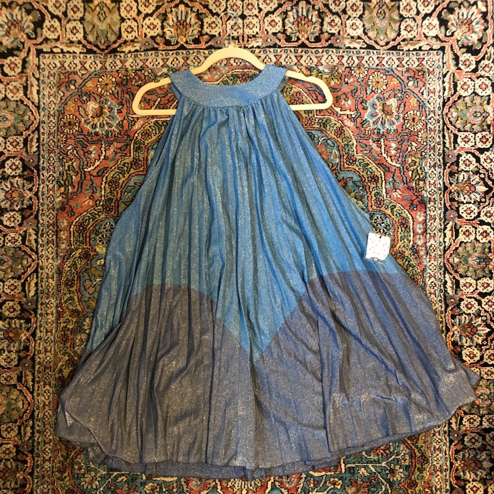 Sparkling Free People Halter Dress